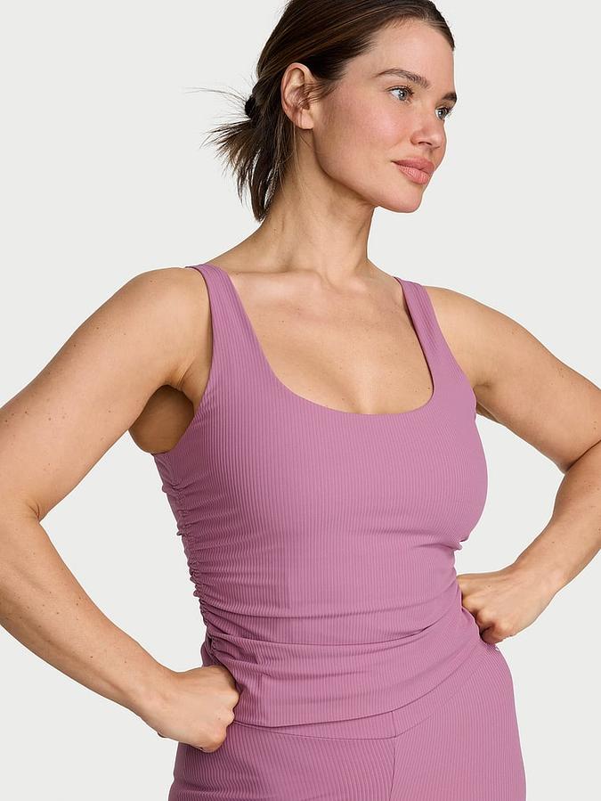 VSX Elevate&trade; Rib Ruched Tank Top