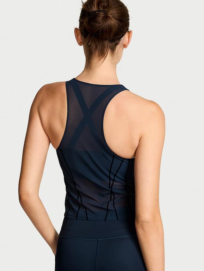 VSX Flocked Mesh Tank Top