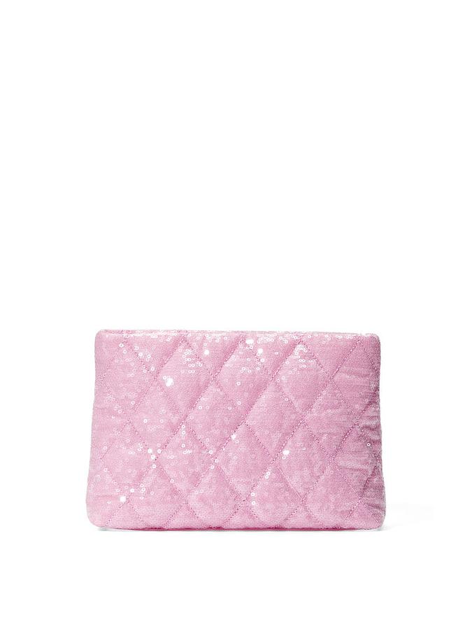 The Victoria Sequin Cosmetic Clutch image number 1