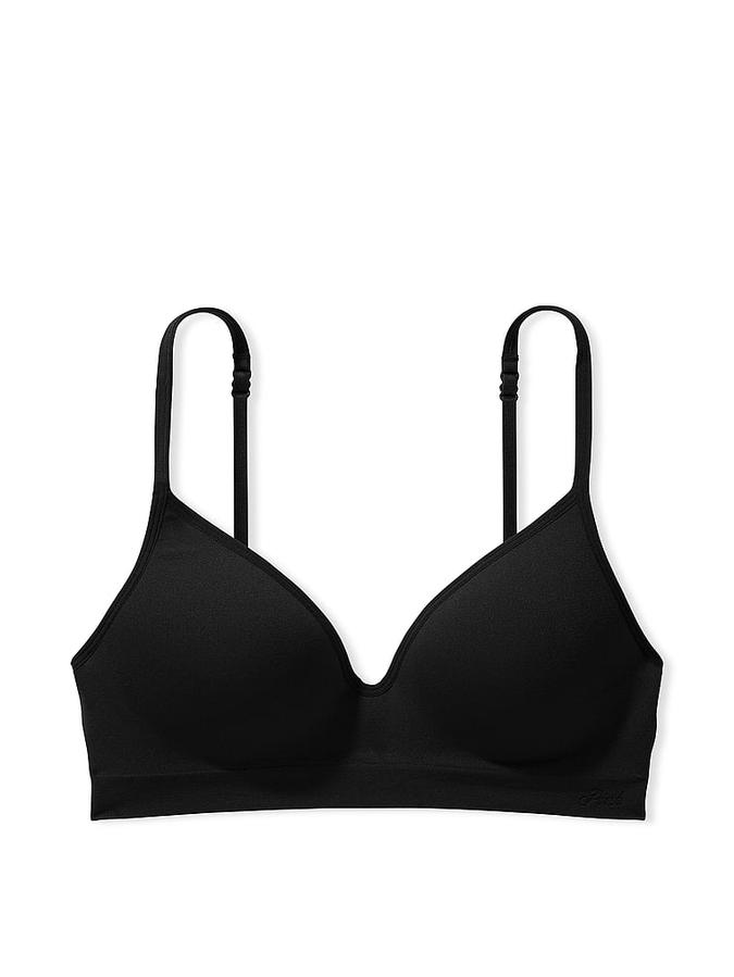 Seamless Wireless Push-Up Bralette image number 2