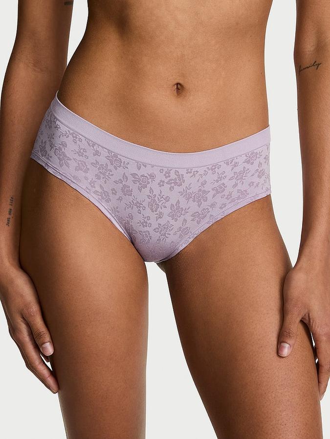 Seamless Floral Hiphugger Panty