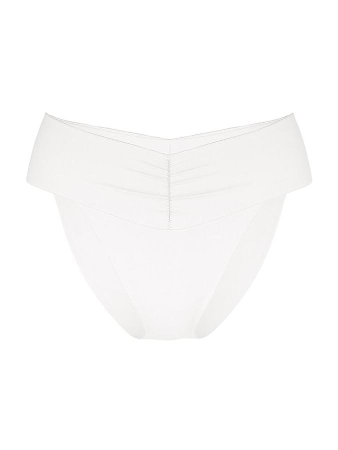 Cinched High-Waist Bikini Bottom image number 2