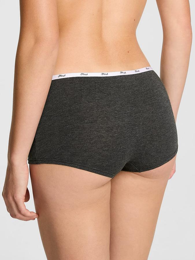 Logo Cotton Boyshort Panty
