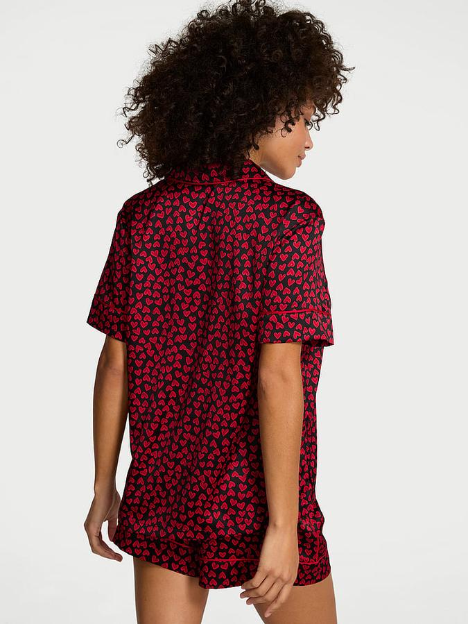 Signature Satin Short Pajama Set