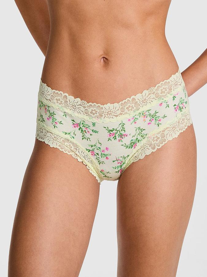 Wink Lace-Trim Cheeky Panty image number 3