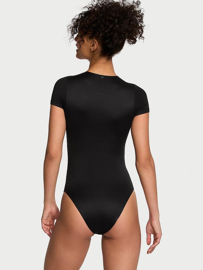 Feathersoft Essentials Short-Sleeve Bodysuit image number 1