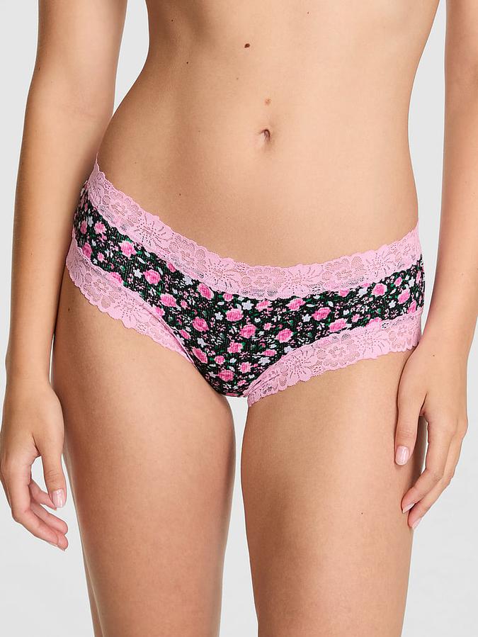 Wink Lace-Trim Cheeky Panty