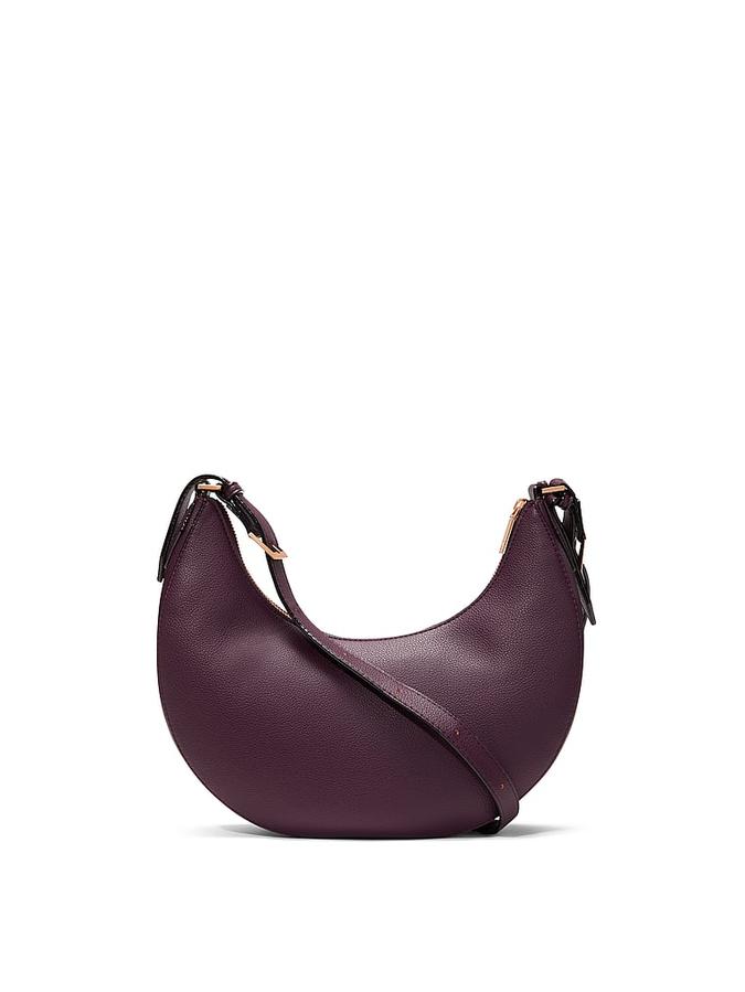 The Victoria Shoulder Bag Burgundy image number 1