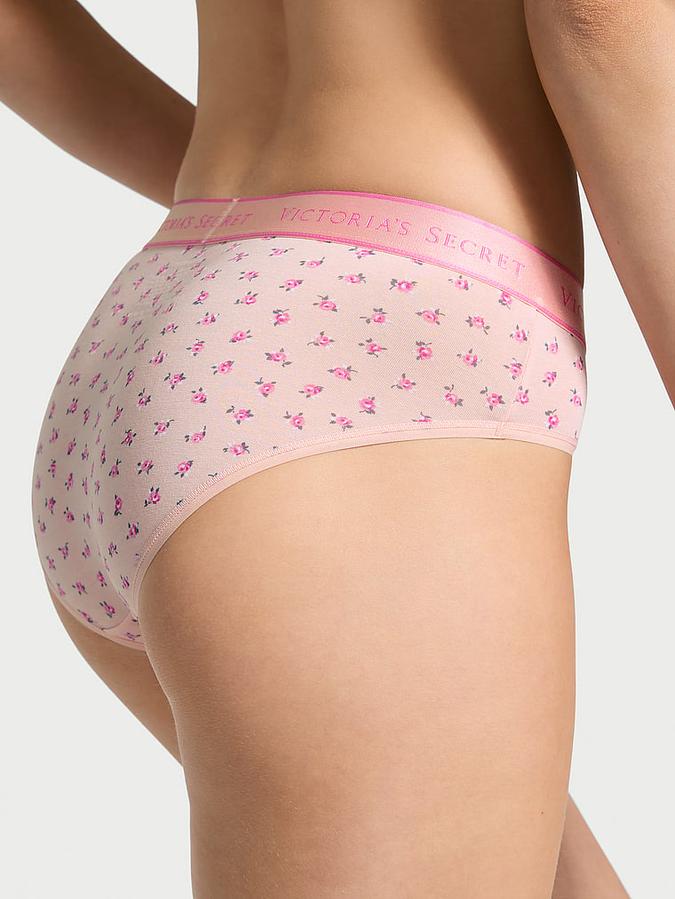 Logo Cotton Hiphugger Panty