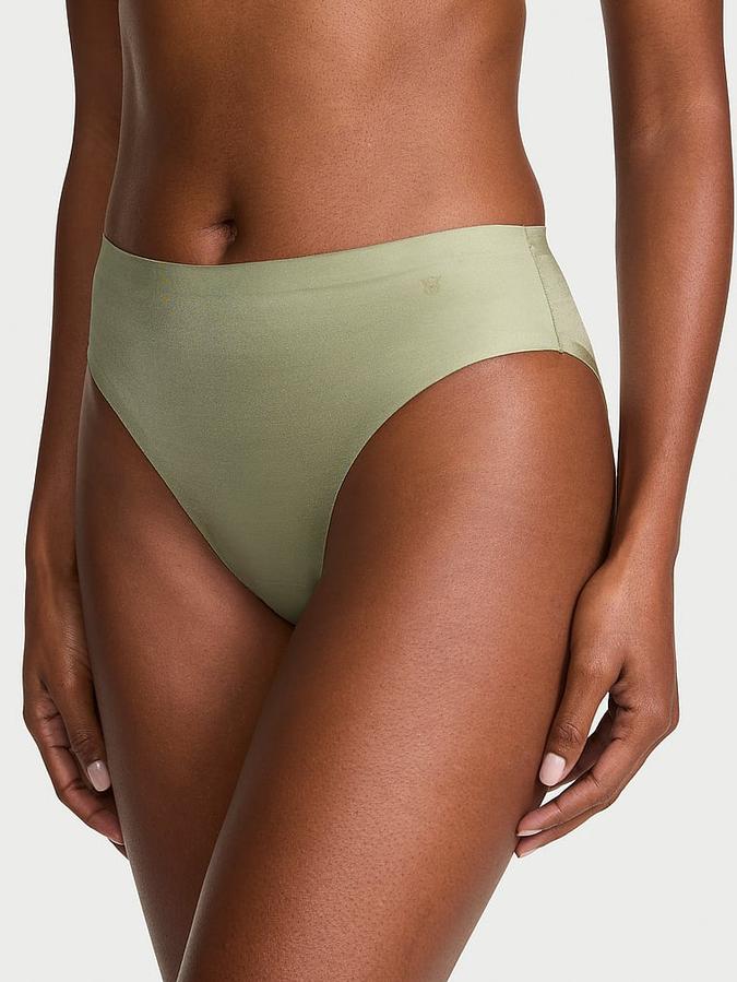 No-Show High-Shine Mid-Rise Bikini Panty