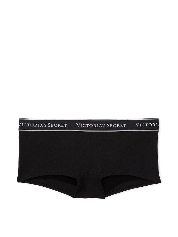 Logo Cotton Boyshort Panty image number 2