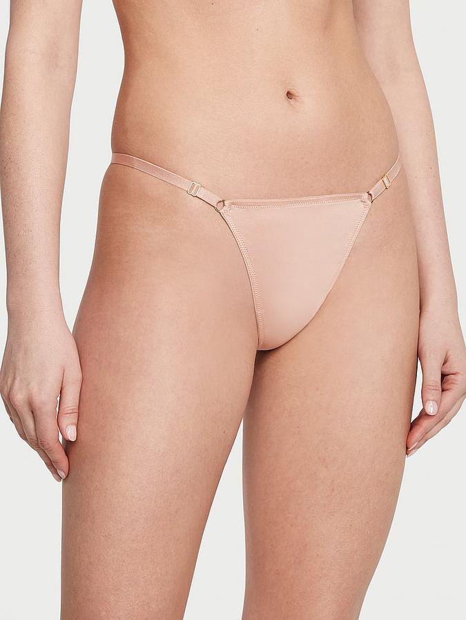 Hardware Adjustable V-String Panty image number 0