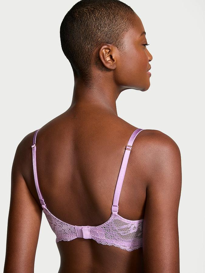 Wicked Unlined Lace Balconette Bra image number 1