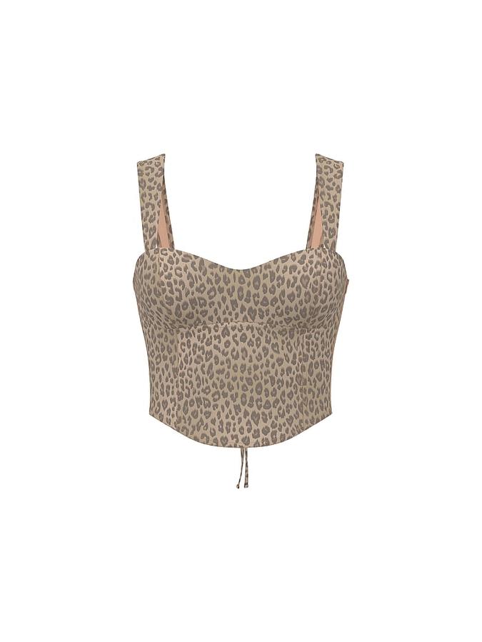 Lace-Up Corset Top image number 2
