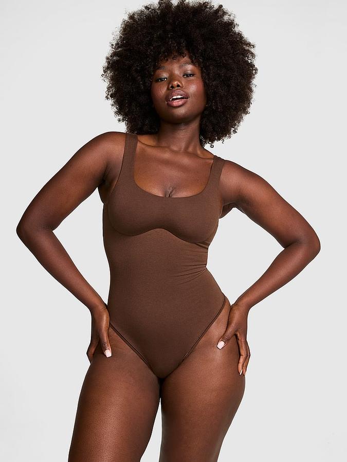 Base Cotton Scoop Bodysuit image number 0
