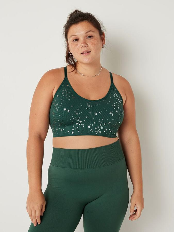 Seamless Lightly Lined Sports Bra image number 0