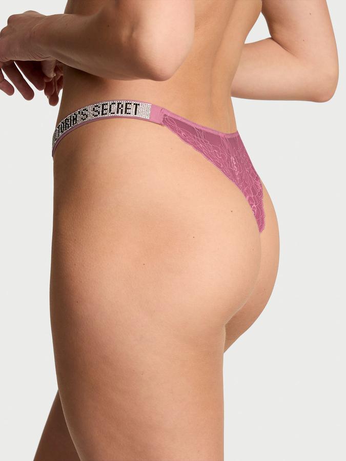 Shine Strap Brazilian Panty