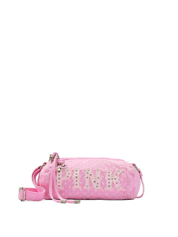 Canvas Rolled Duffle Shoulder Bag