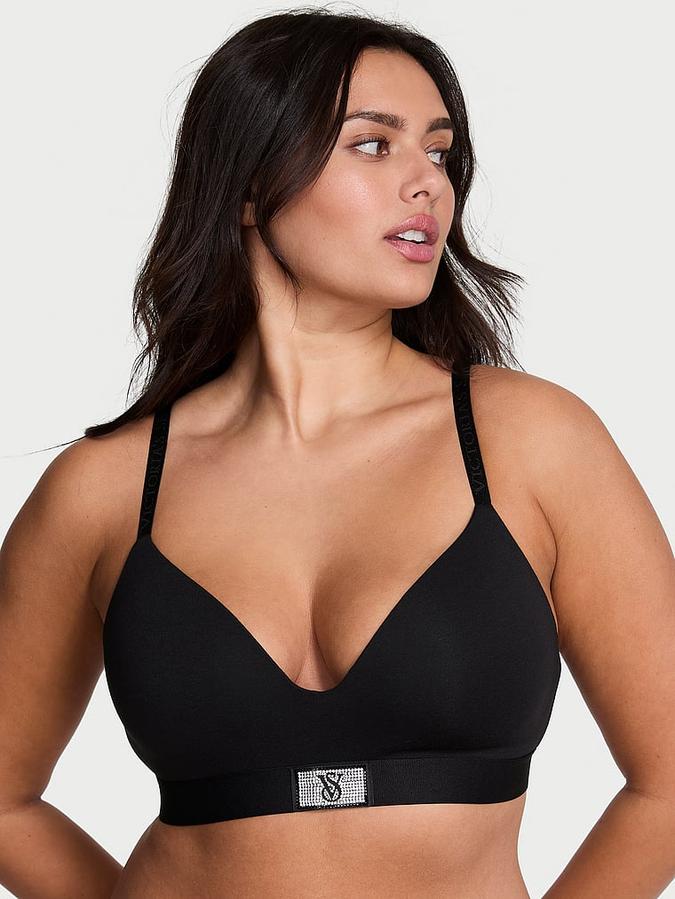 Shine Patch Lightly Lined Wireless Bra