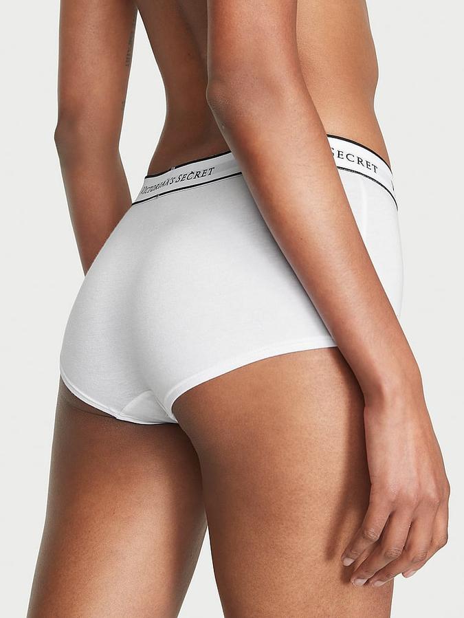 Logo Cotton Boyshort Panty image number 1