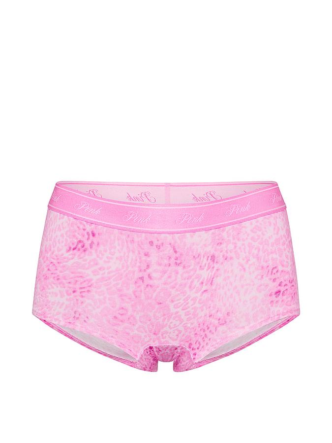 Logo Cotton Boyshort Panty image number 2