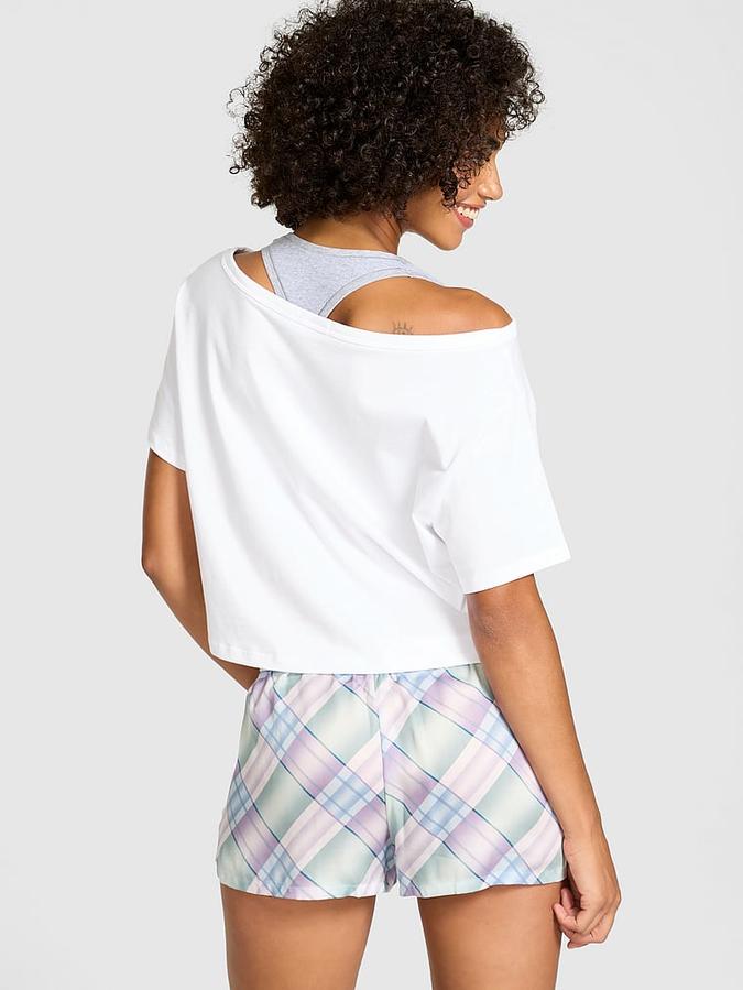 Slouchy Cropped Sleepshirt image number 1