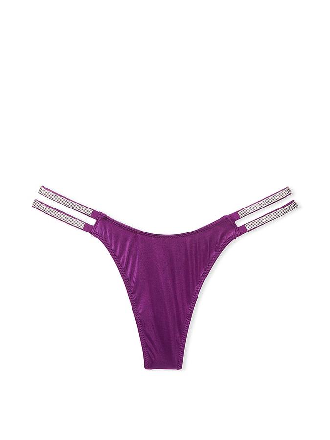 Double Shine Strap Smooth Thong Panty image number 2