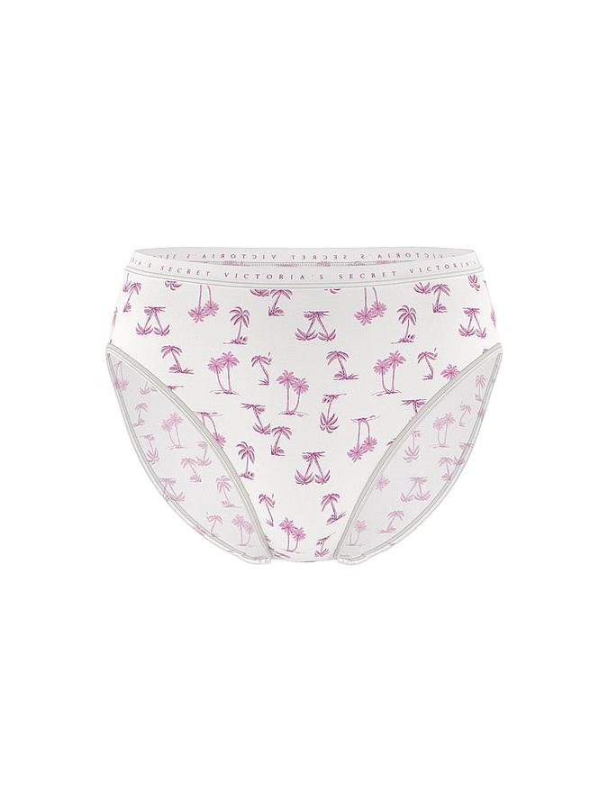 Stretch Cotton High-Leg Brief Panty image number 2
