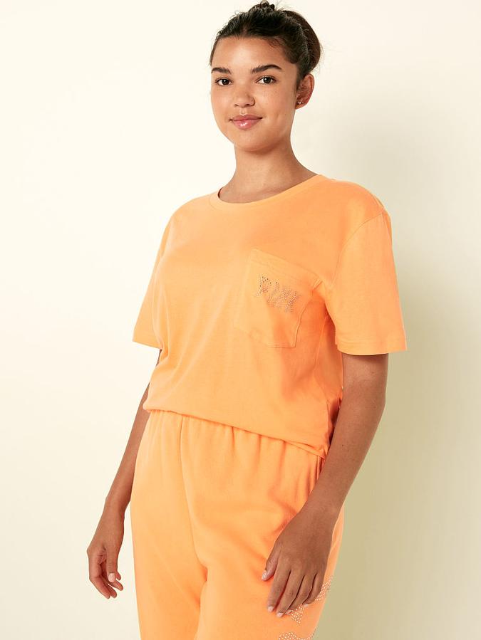 Cotton Short Sleeve Campus T-Shirt image number 0