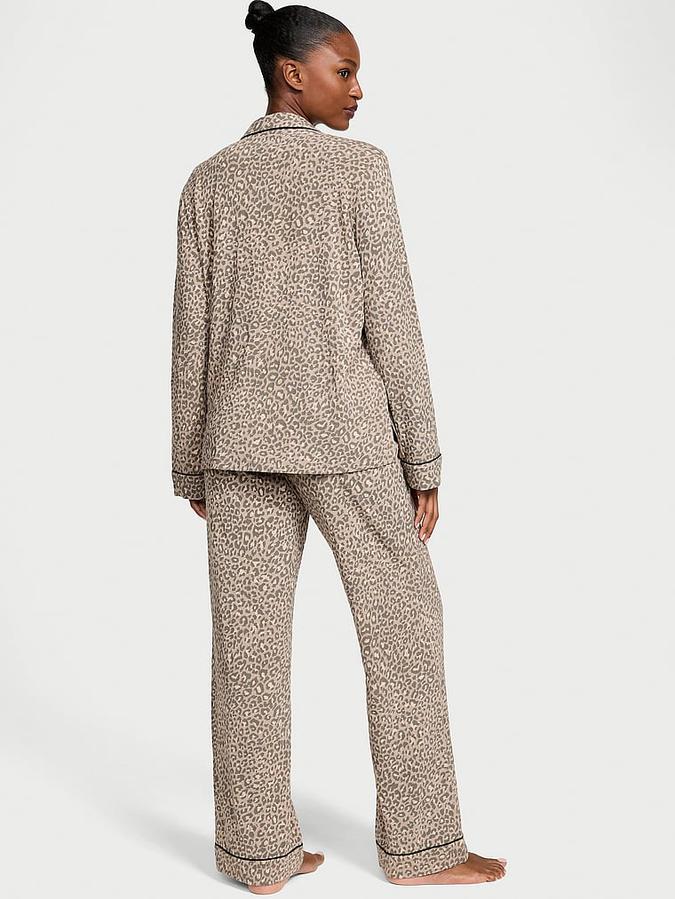 Modal Soft Long Pajama Set image number 1
