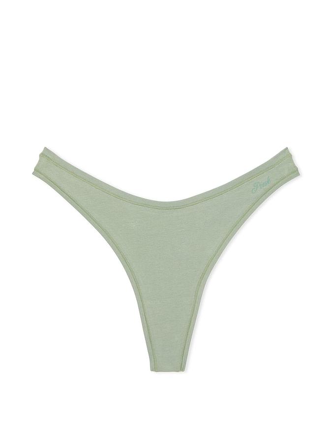 Cotton Thong Panty image number 1