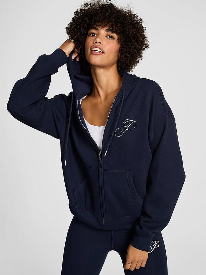 Ivy Fleece Campus Full-Zip Hoodie