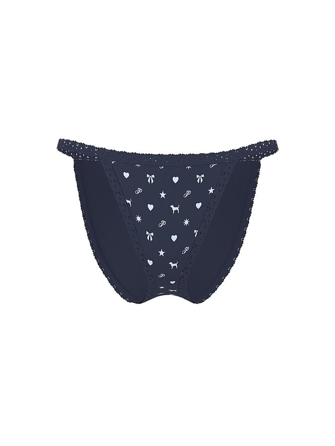 Wink Lace-Trim String Bikini Panty image number 2