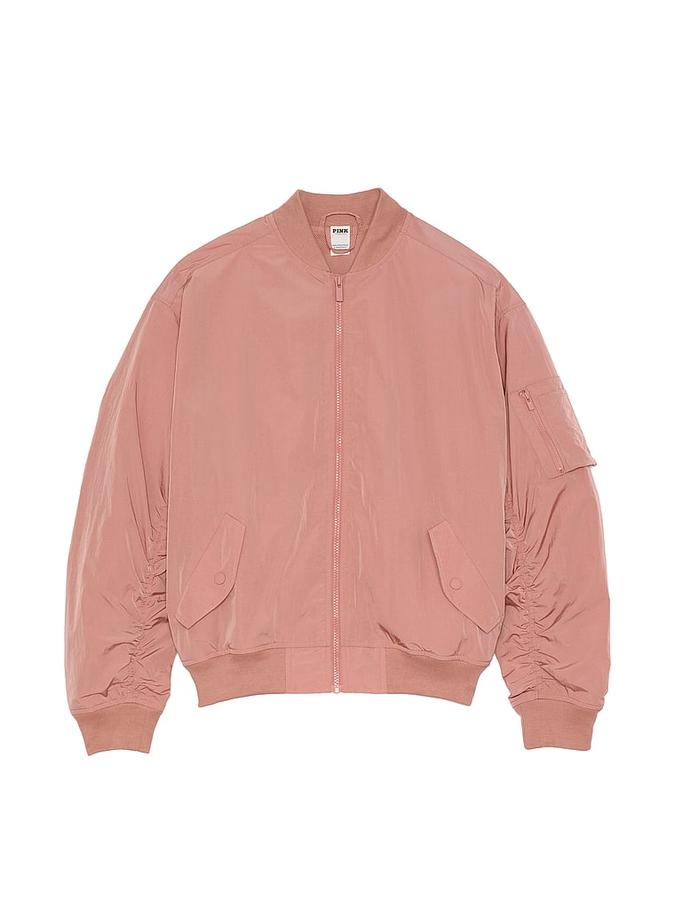 Parachute Satin Bomber Jacket image number 2