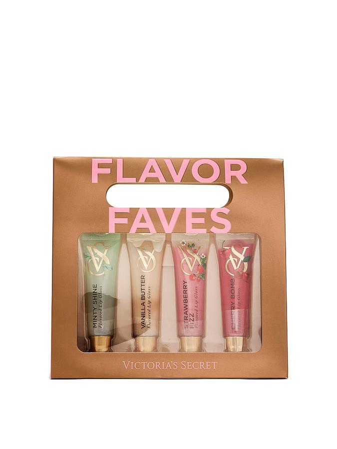 4-Piece Flavor Lip Gloss Gift Set 