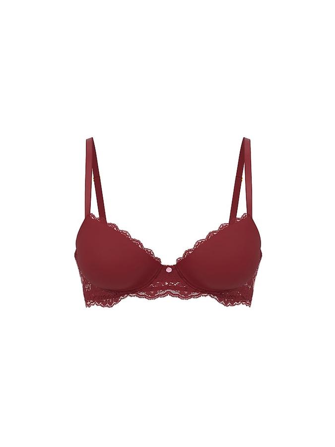 Smooth & Lace Lightly Lined Demi Bra image number 2