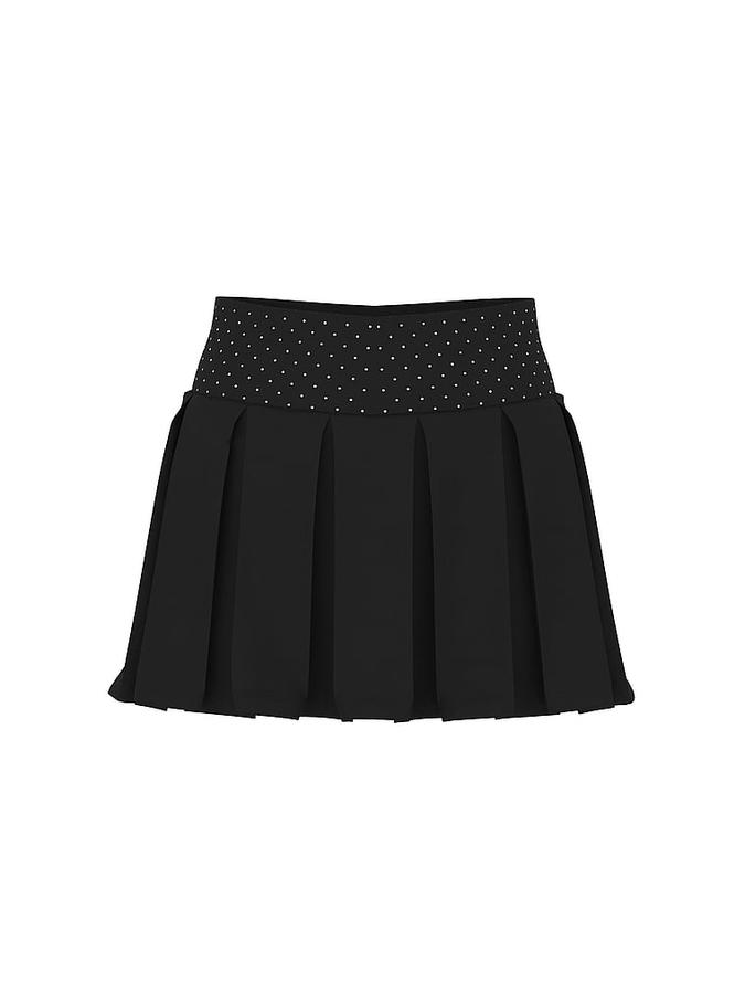 All-Day Cotton Foldover Pleated Skort image number 2