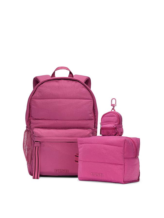 Quilted Puffer Backpack image number 4
