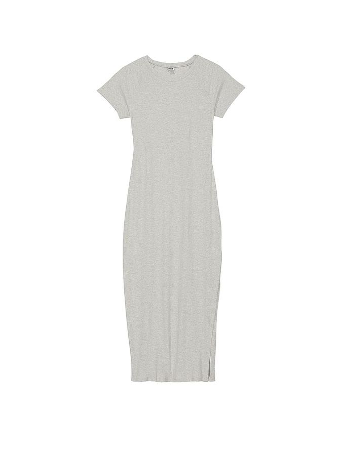 Contour Ribbed Midi Dress image number 2