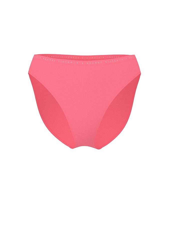 Stretch Cotton High-Leg Brief Panty image number 2