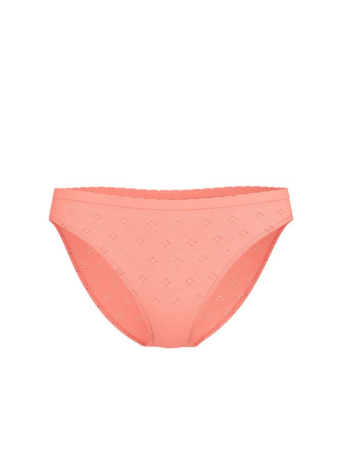 Seamless Eyelet Bikini Panty image number 2