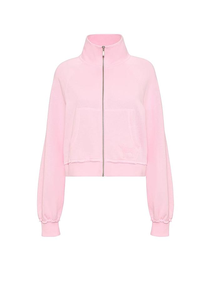 Campus Terry&trade; Mock-Neck Full-Zip Sweatshirt image number 2