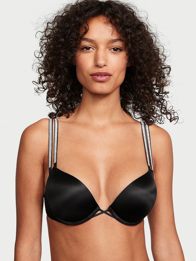 Bombshell Add-2-Cups Double Shine Strap Push-Up Bra image number 0